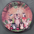 Wood forest animals party set