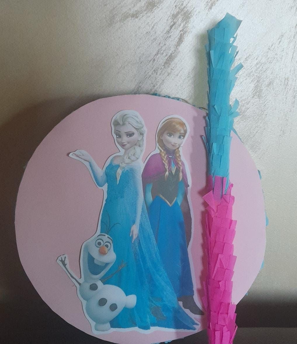 Elsa frozen pink party set