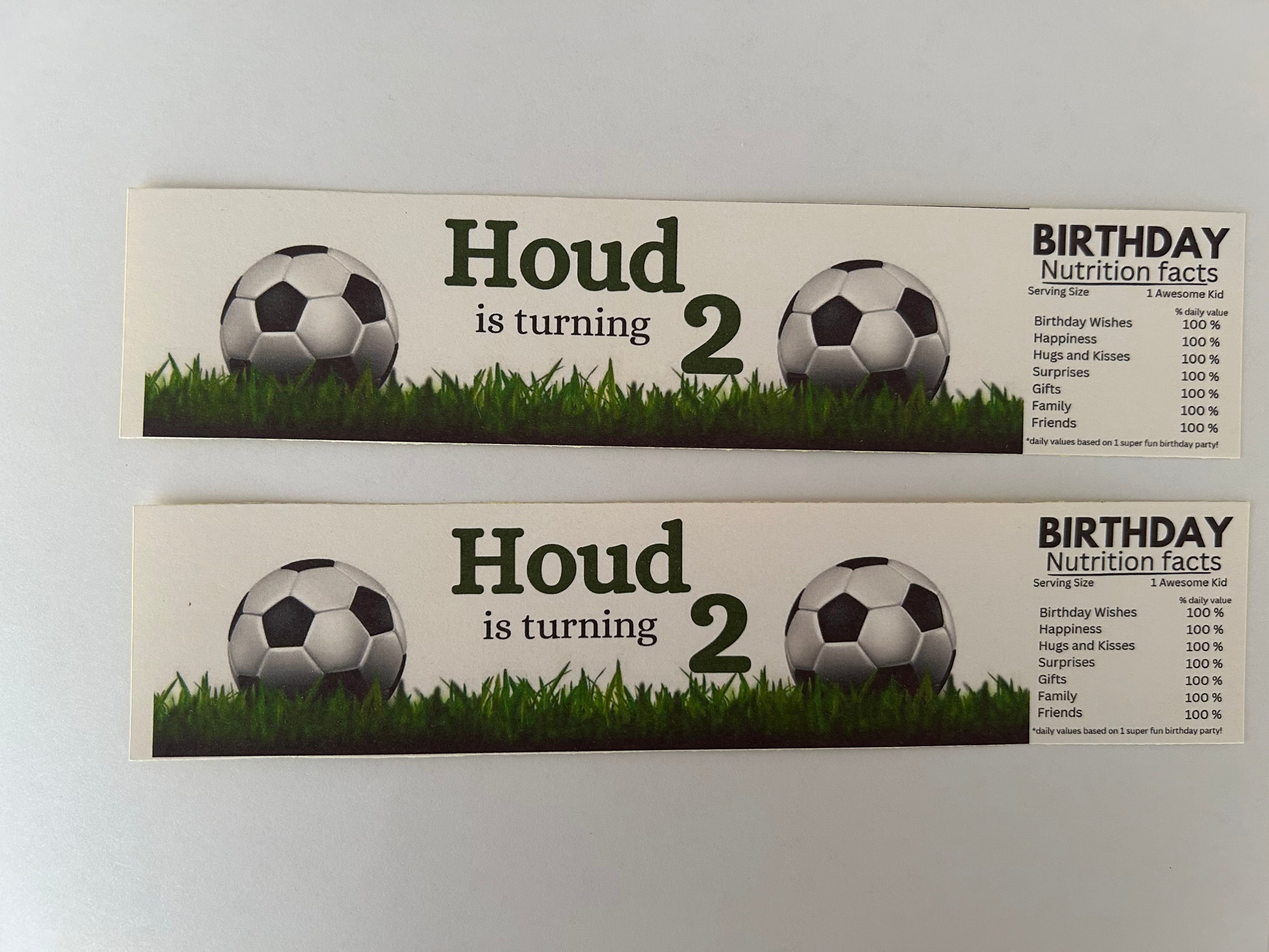 Football party set