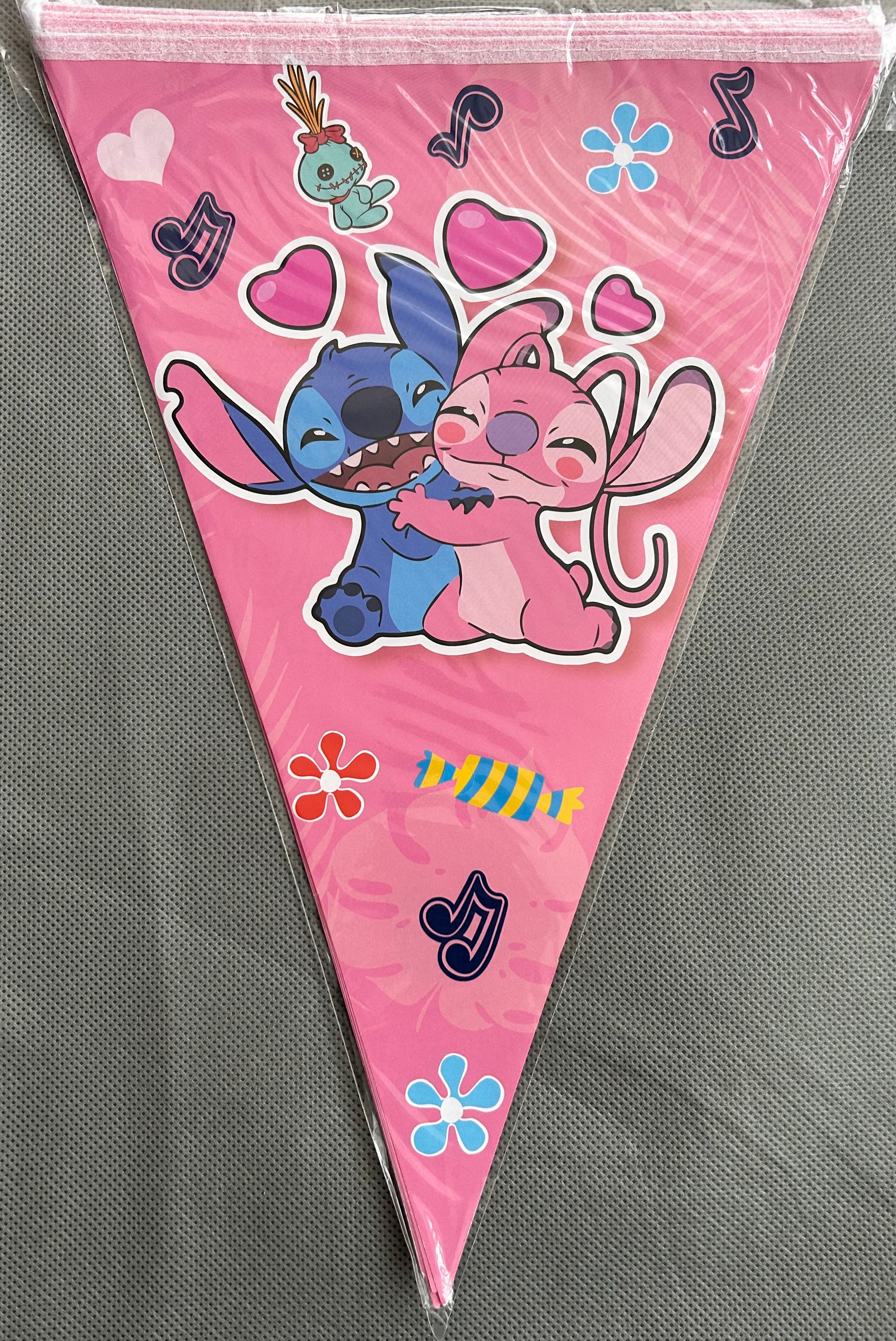 Stitch pink party set