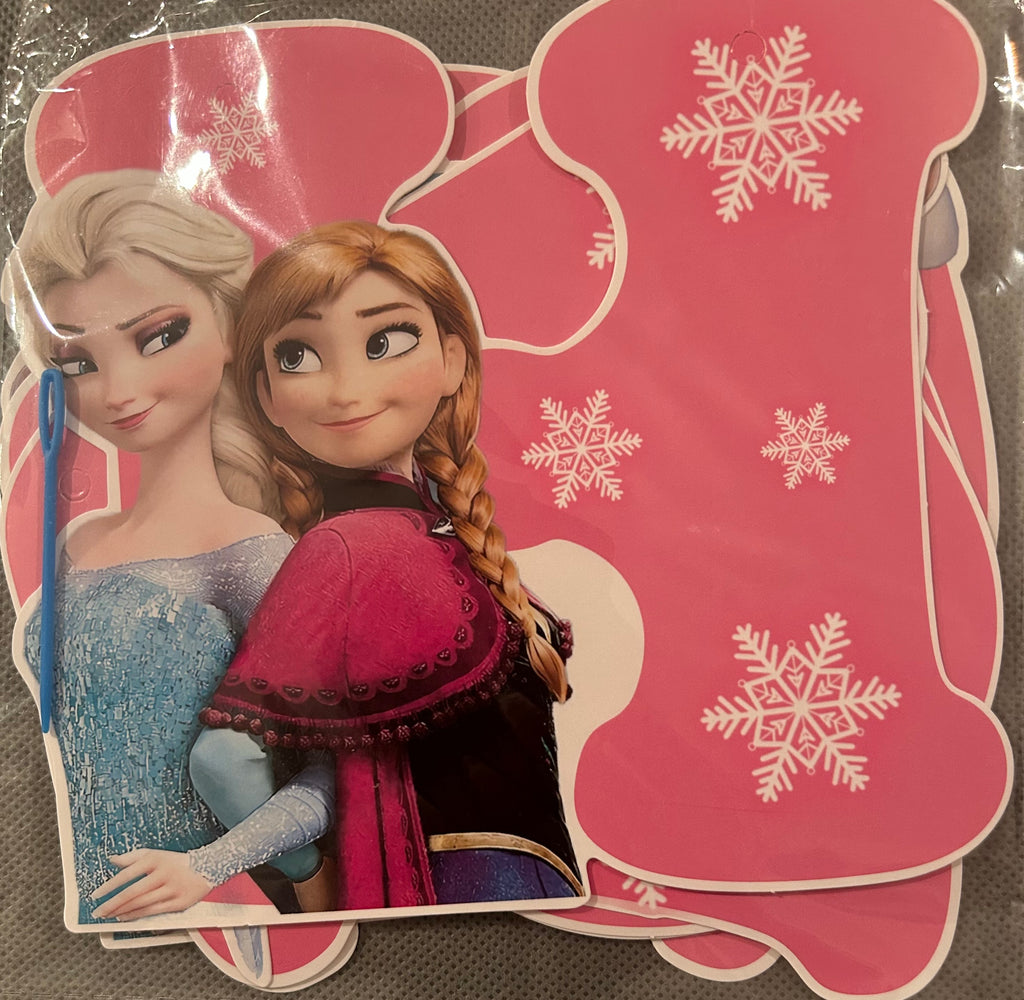 Elsa frozen pink party set