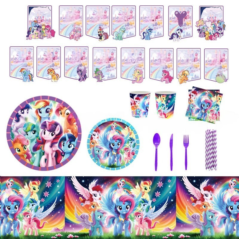 Little Pony party set