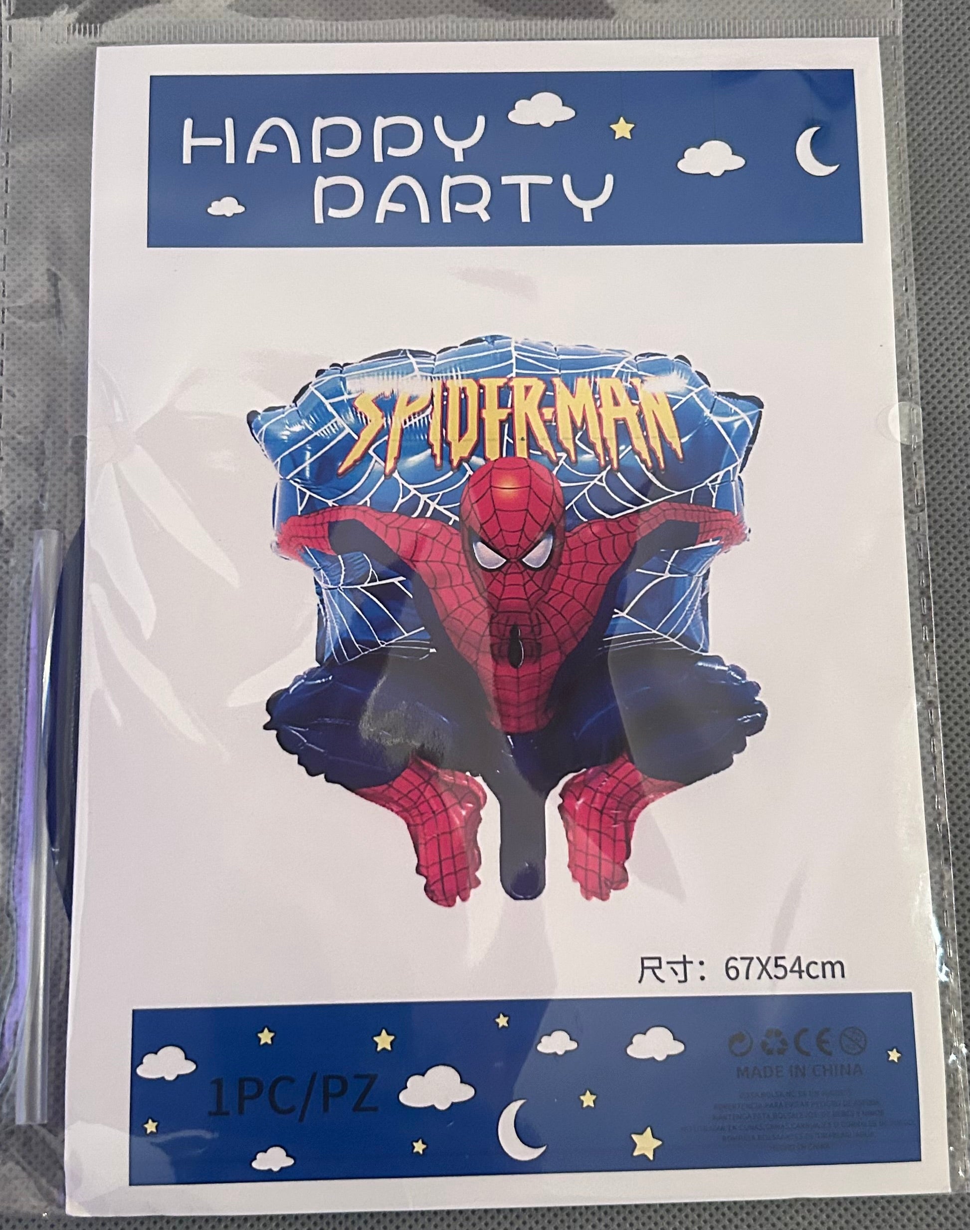 Spiderman party set