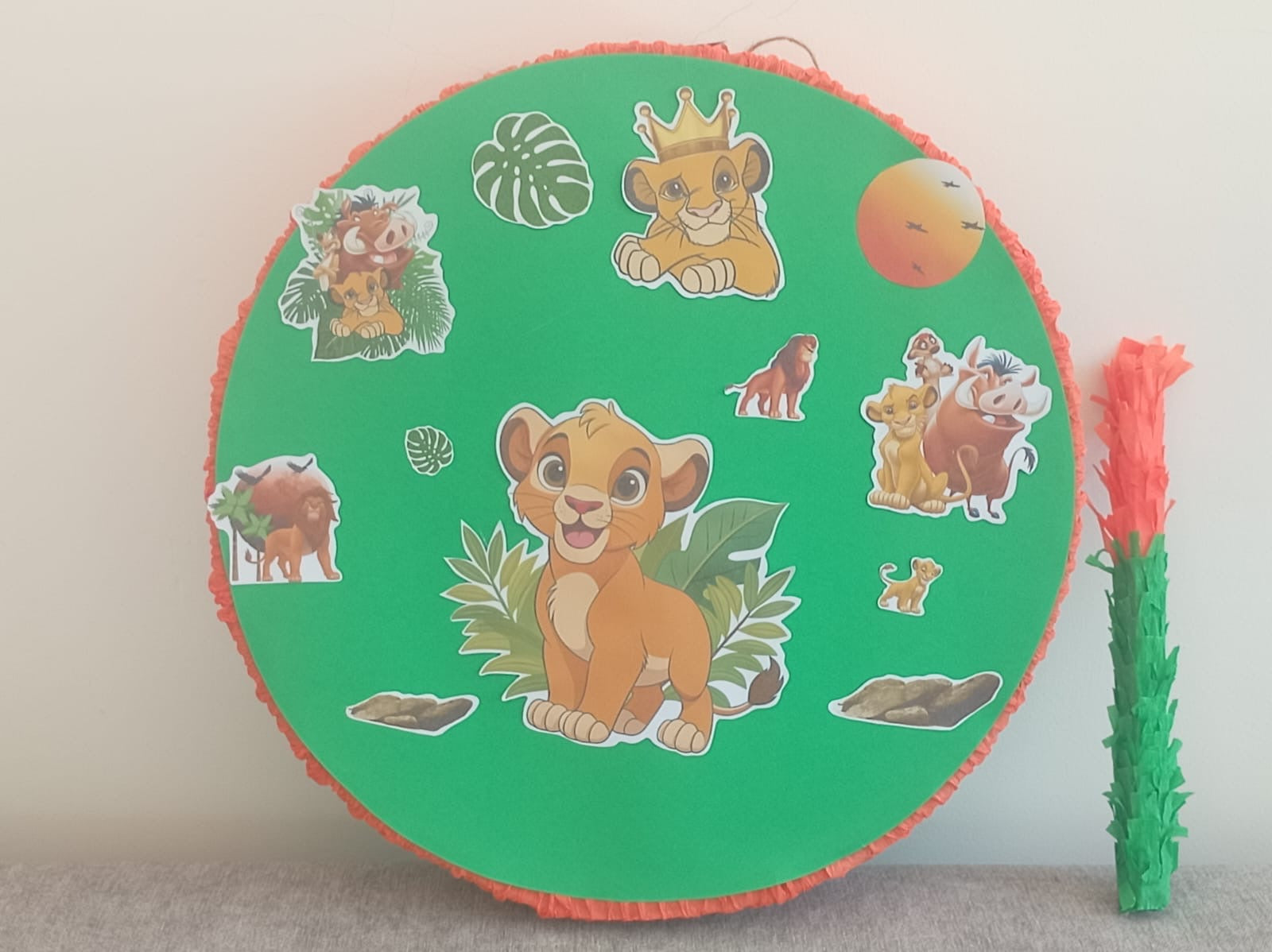Simba the lion king party set