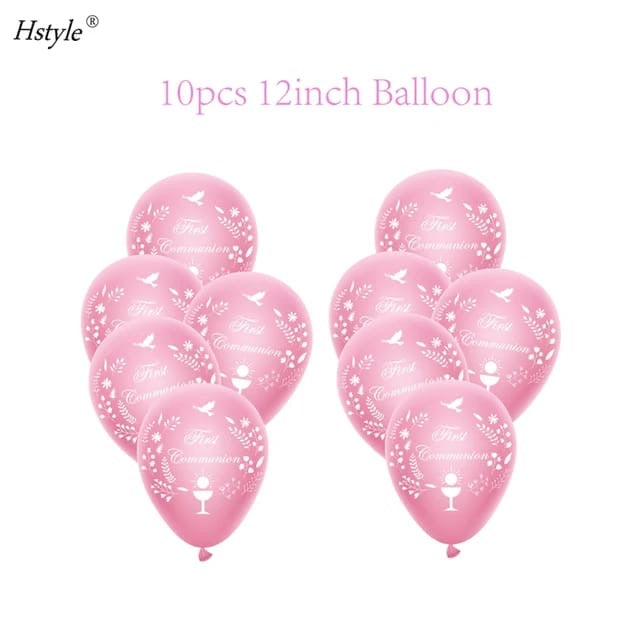 First communion balloon