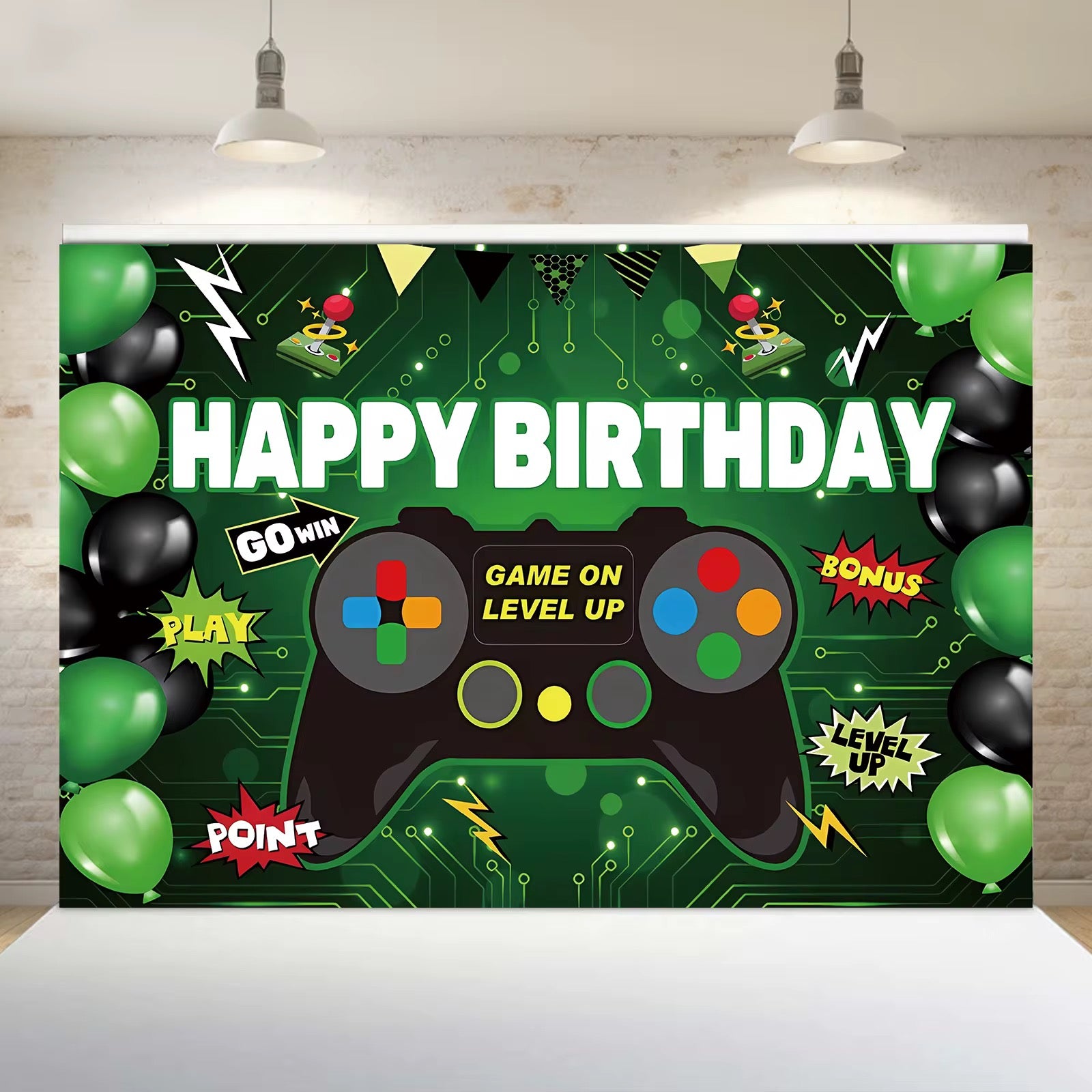 Video game party set
