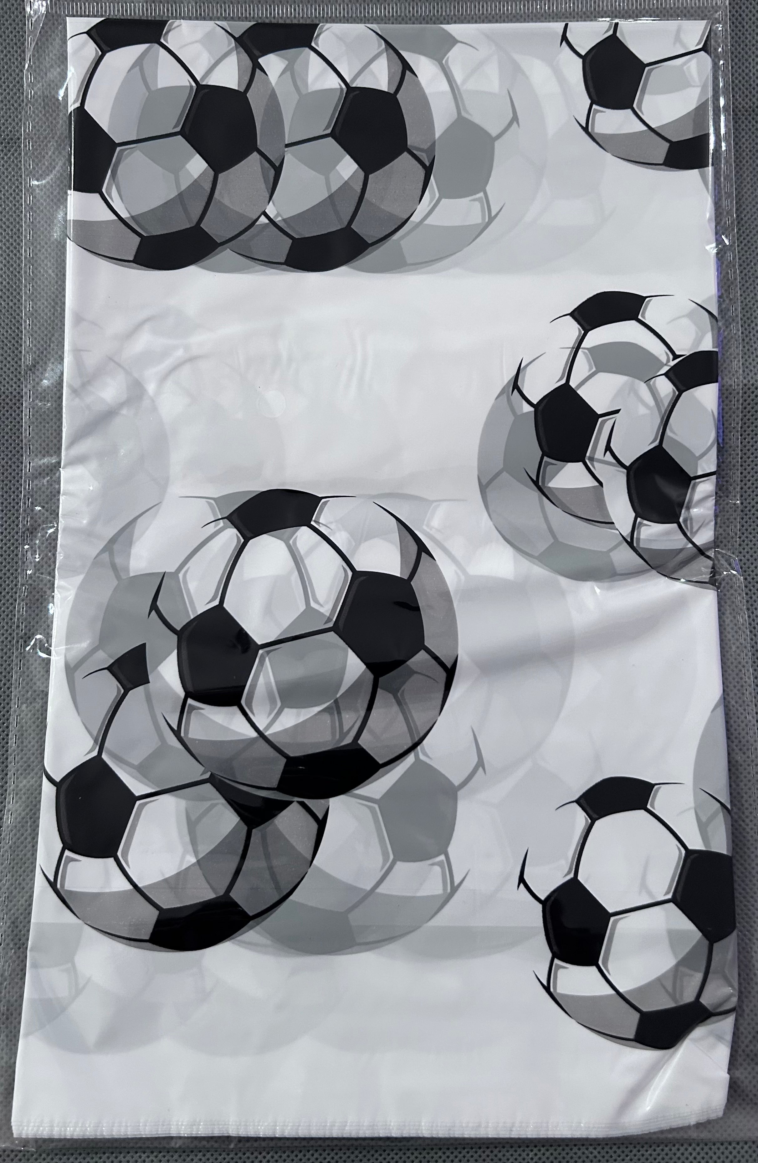 Football black and white party set