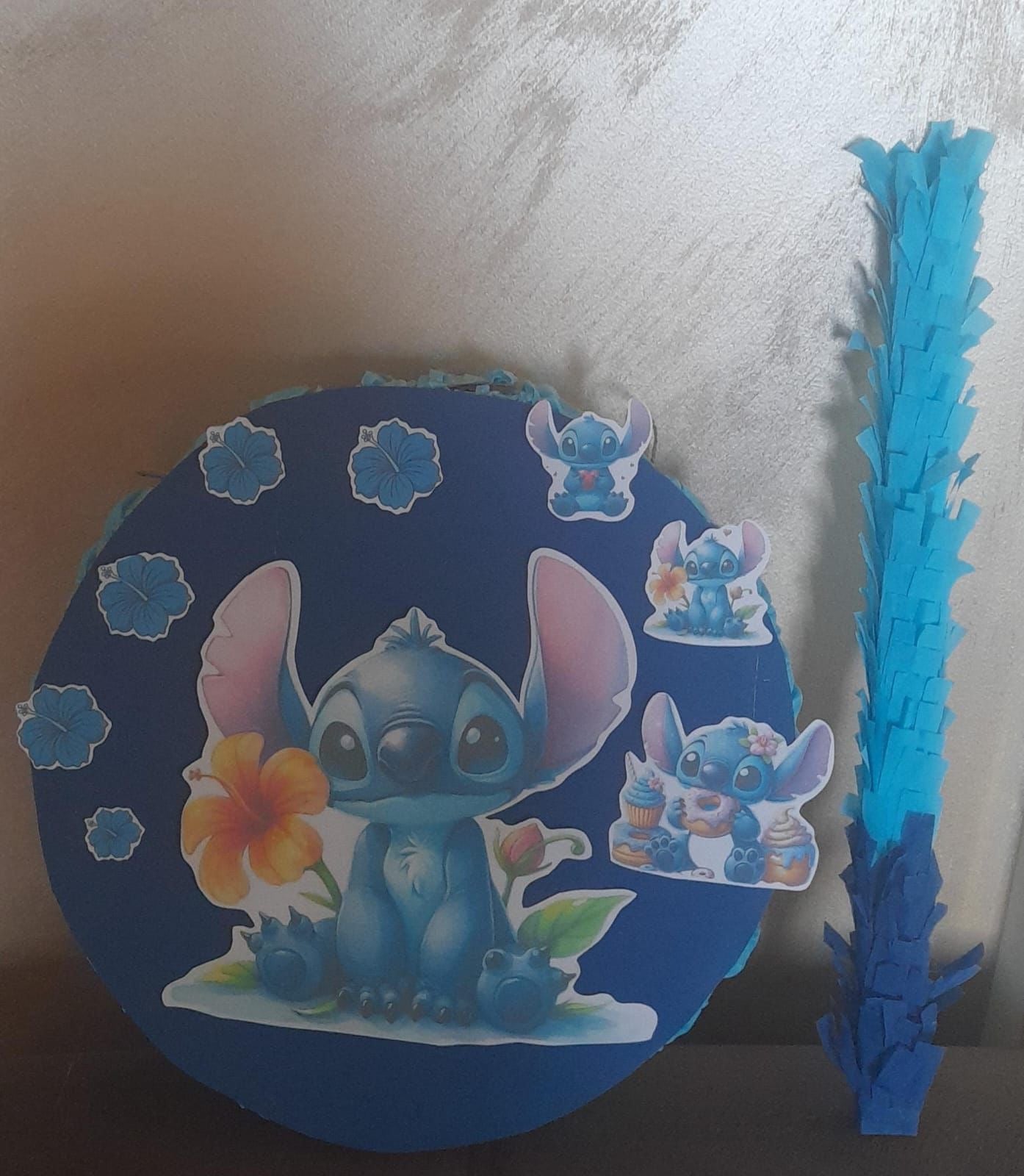 Stitch blue party set