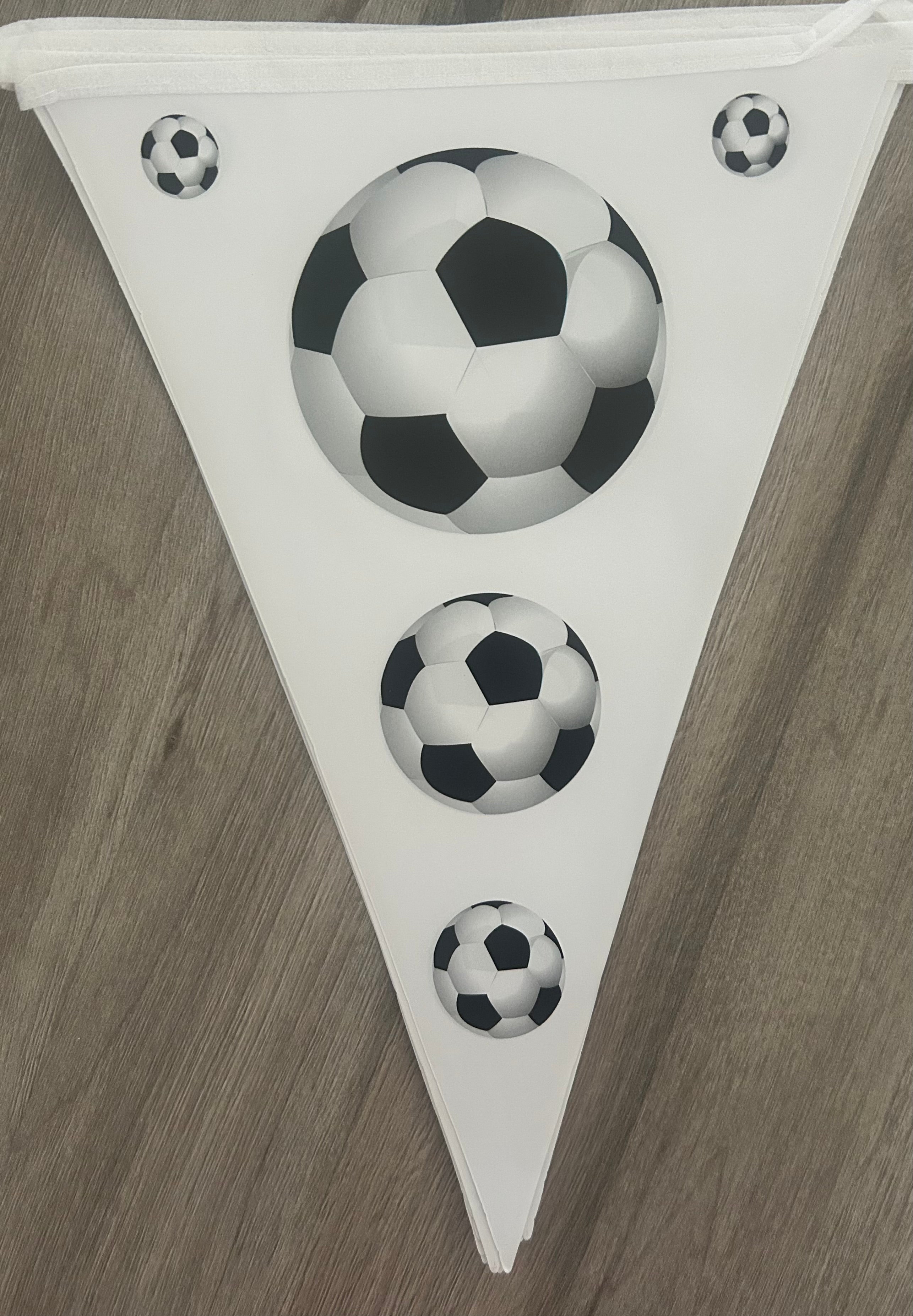 Football black and white party set