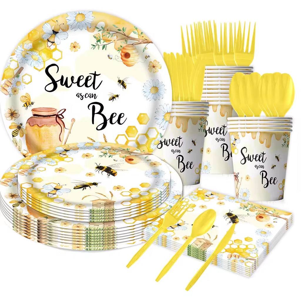 Honey and bee party set