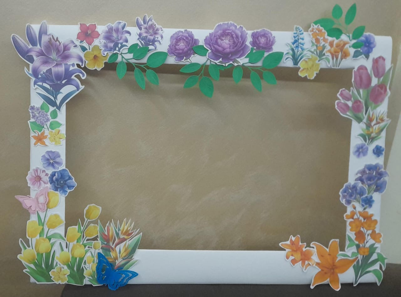Spring flowers party set