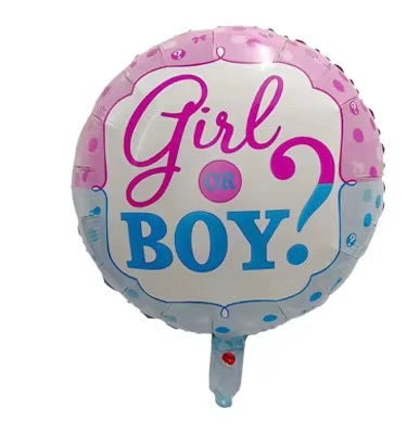 Gender reveal (girl or boy) party set