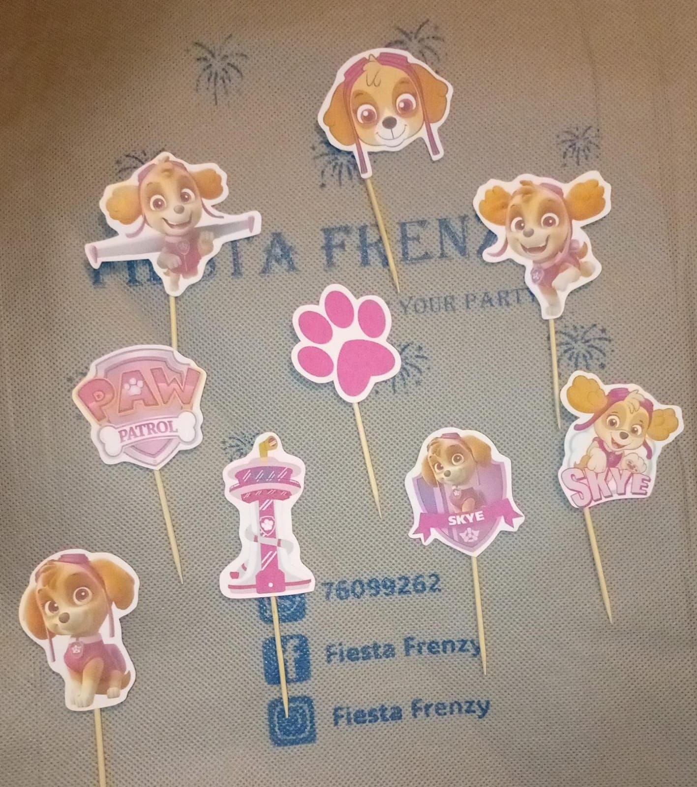 Sky paw patrol party set