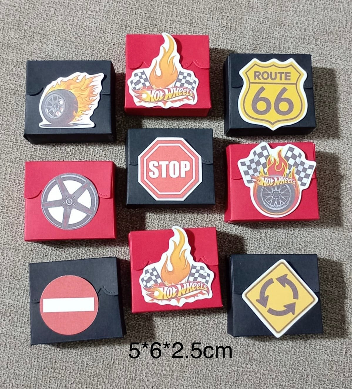 Racing car party set