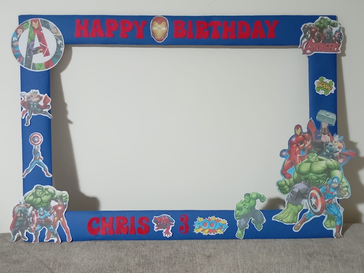 Avengers blue party set