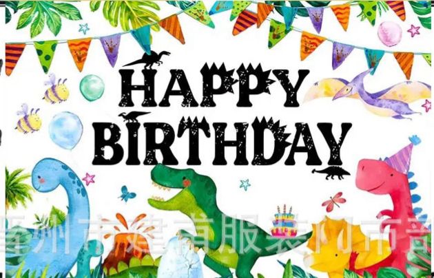 Dinosaur party set