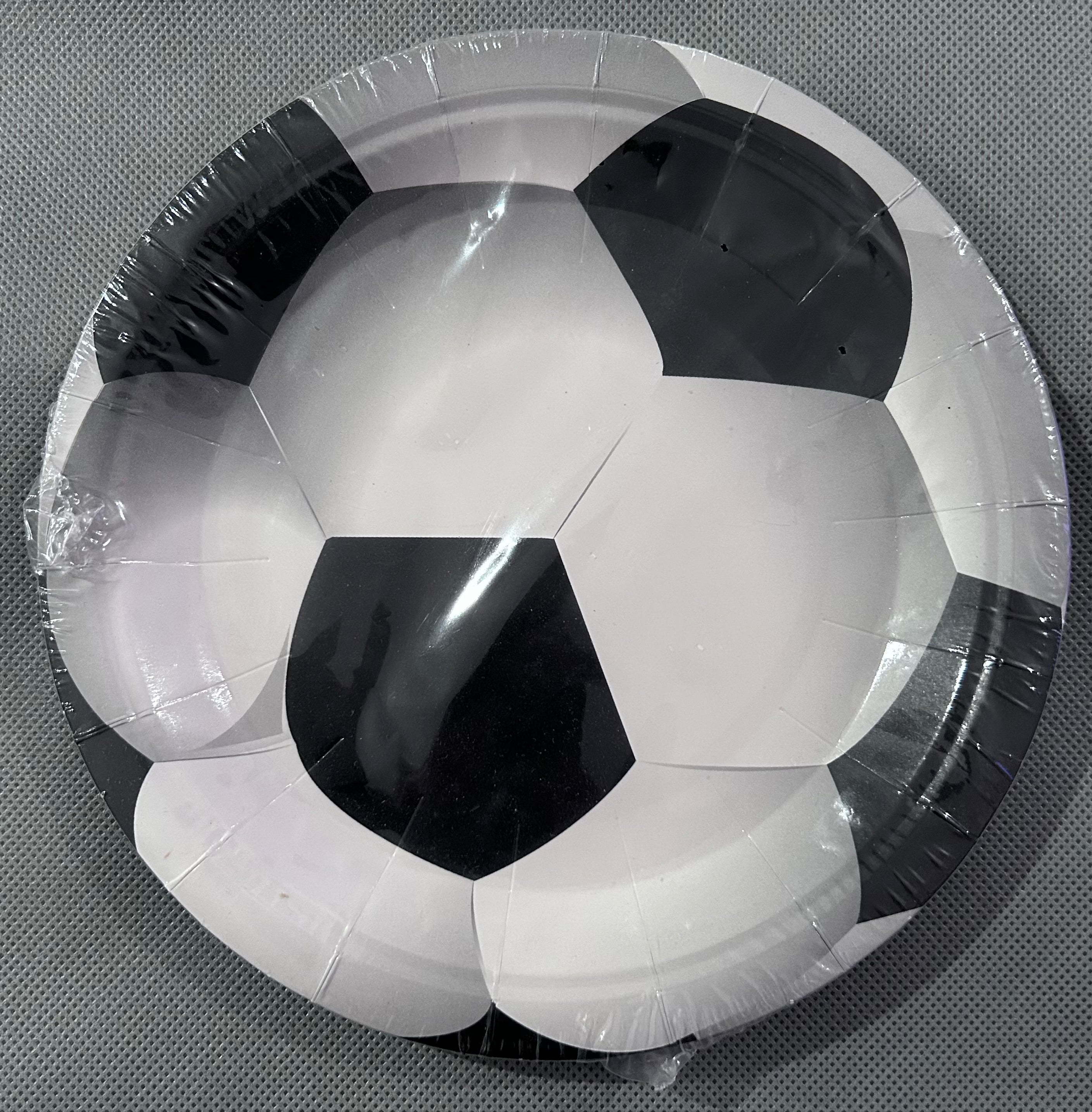 Football black and white party set