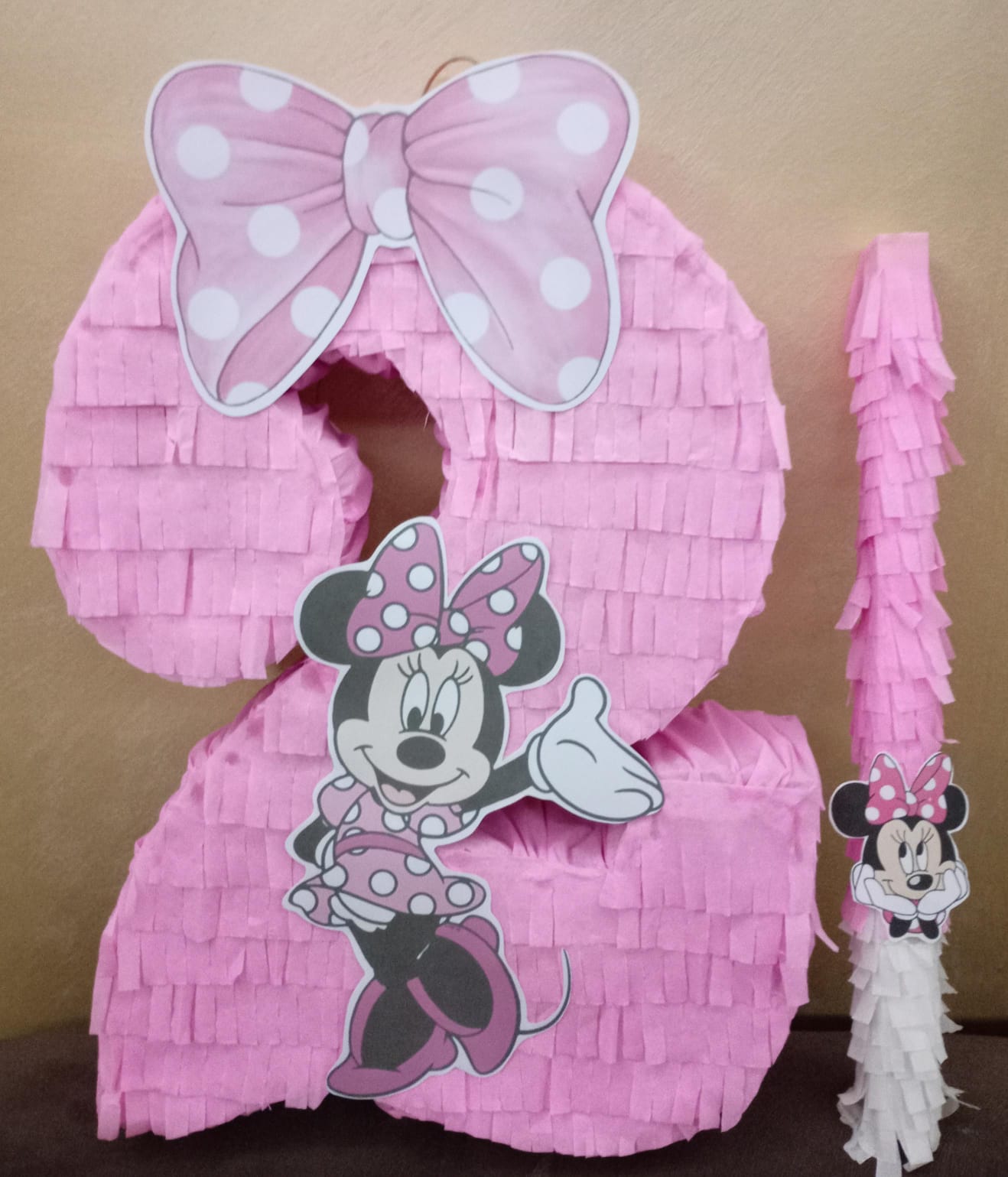Minnie mouse pink party set