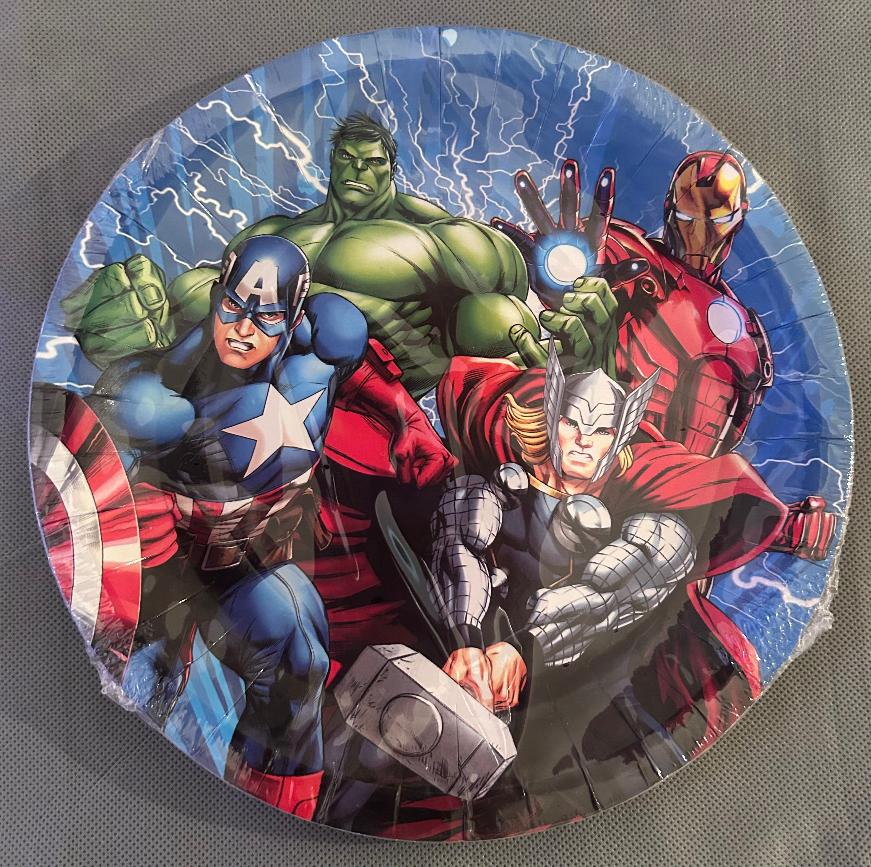 Avengers blue party set