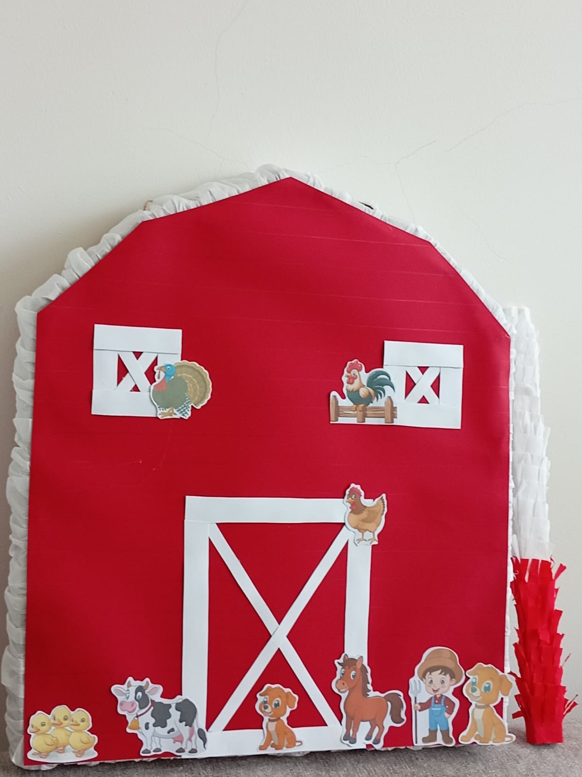 Farm animal party set