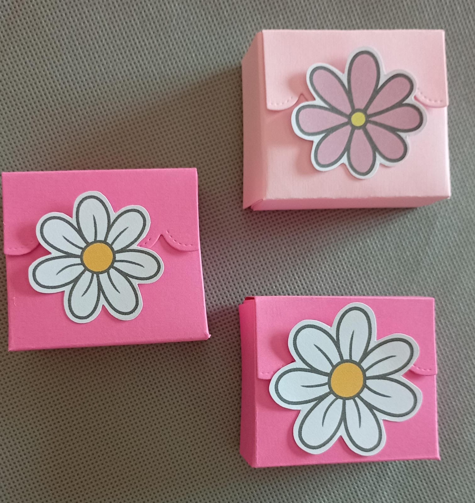 Daisy Flowers pink party set
