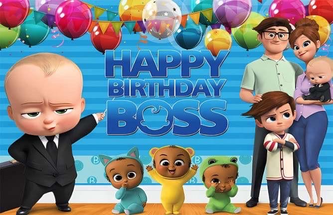 Baby boss party set