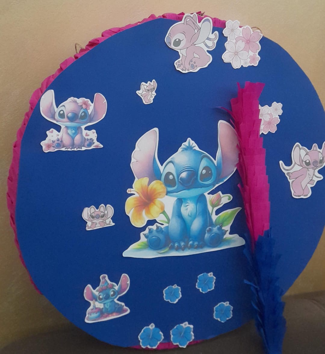 Stitch pink & blue party set