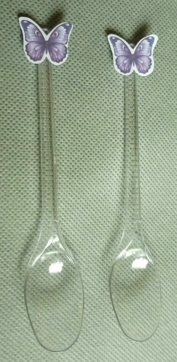 Butterfly purple party set