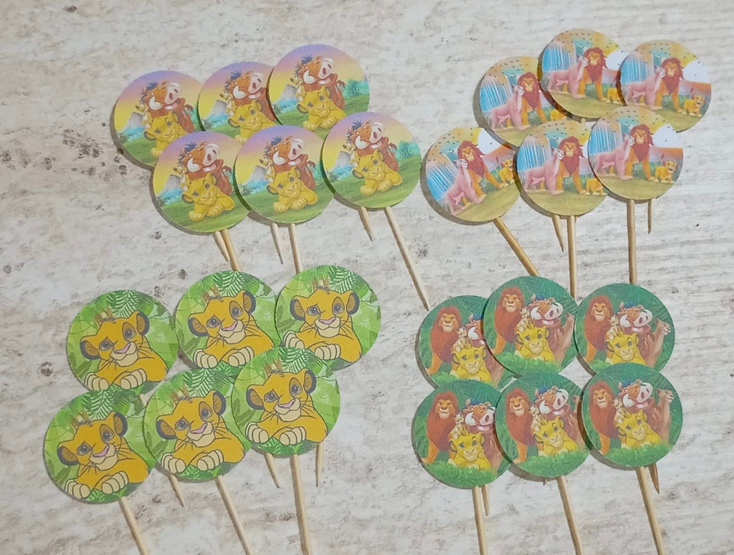 Simba the lion king party set