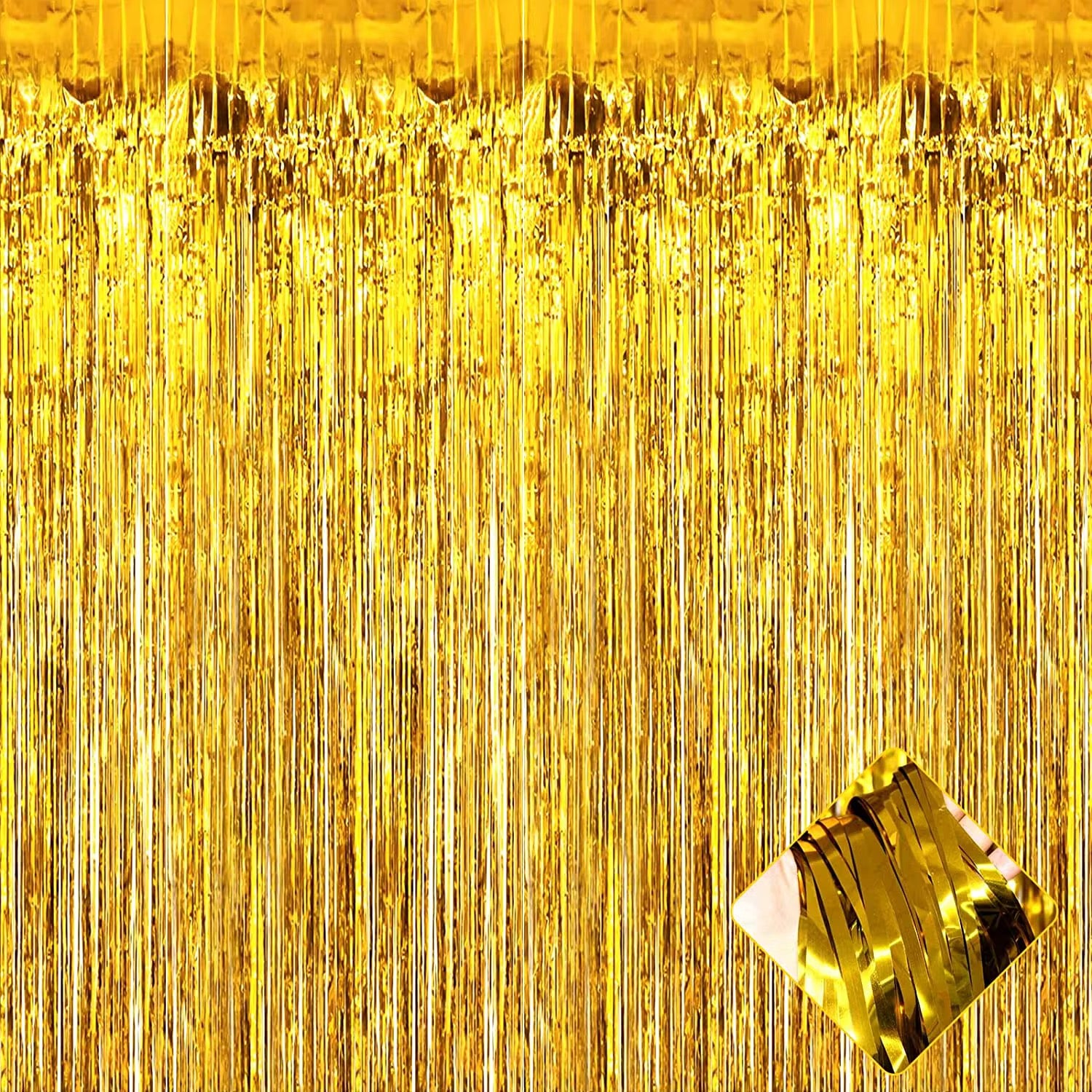 Foil curtains backdrop 1m*2m