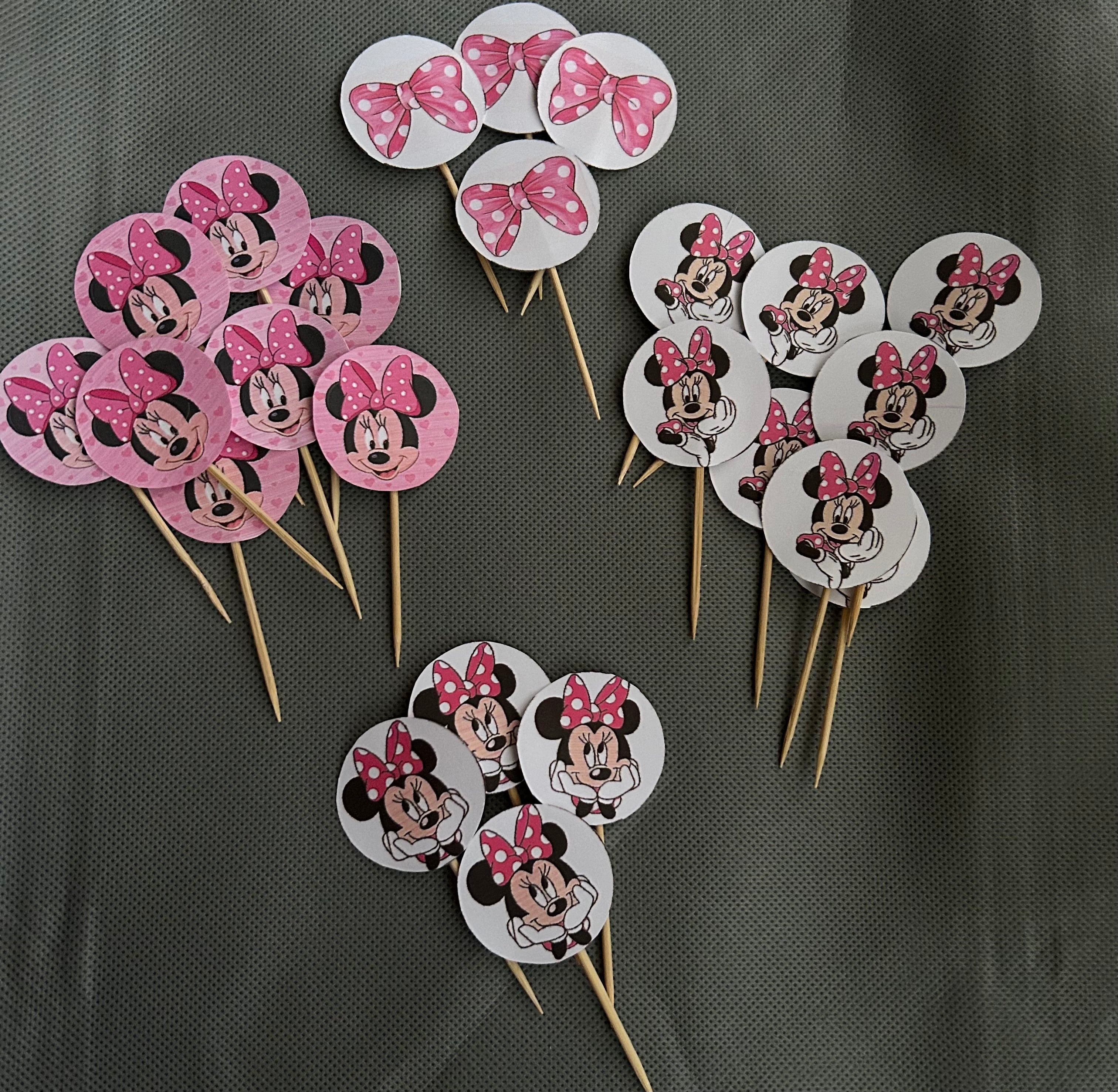 Minnie mouse pink party set