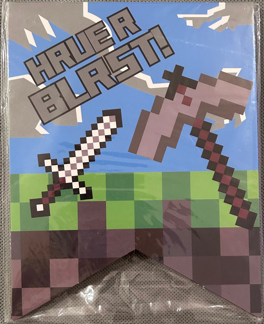 Minecraft party set