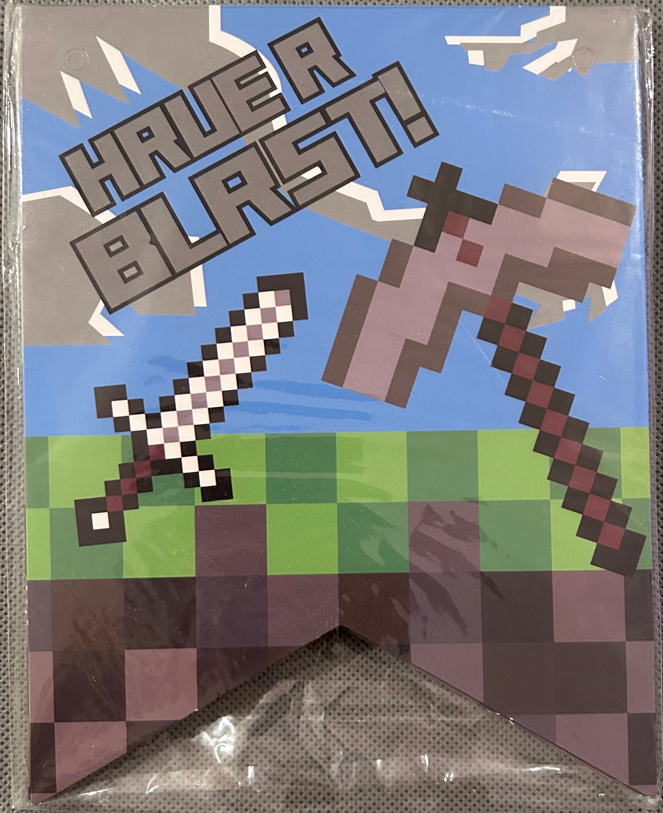 Minecraft party set