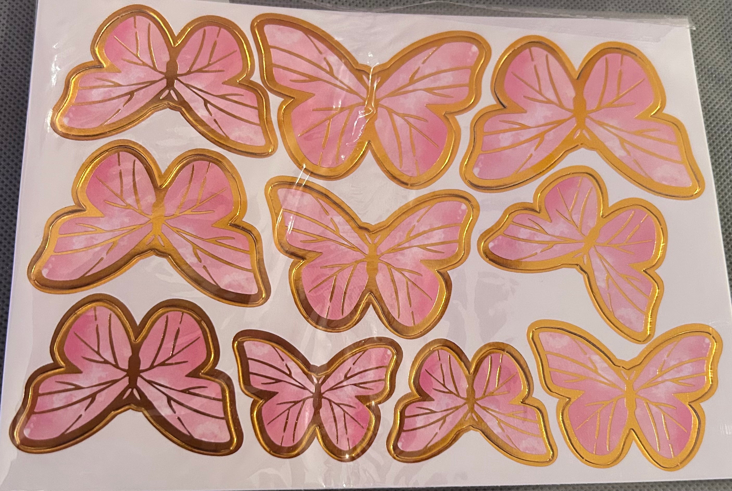 Butterfly purple party set