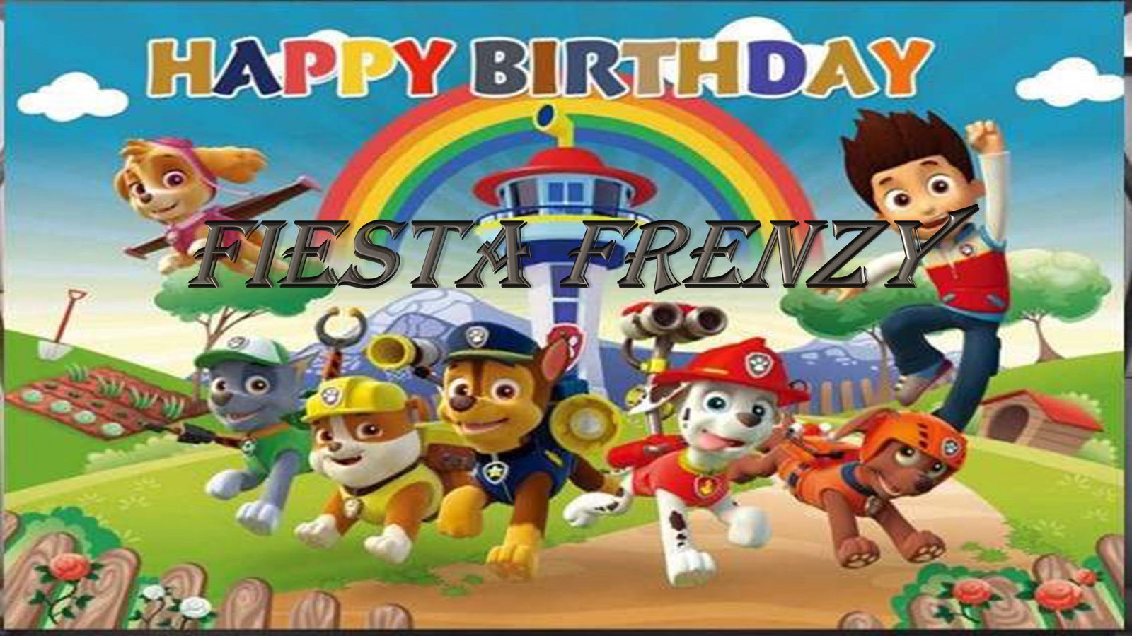 Paw patrol party set