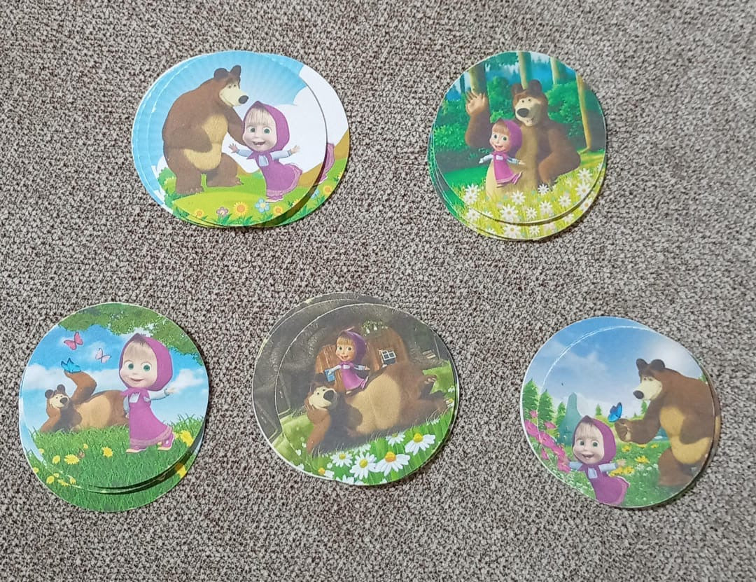 Masha and the bear party set